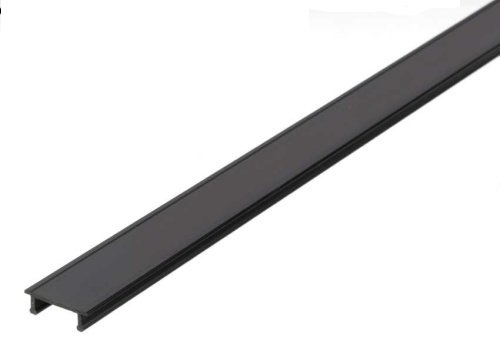 Firstlight afdekstrip voor Nordic GB 1 fase rail zwart 1m