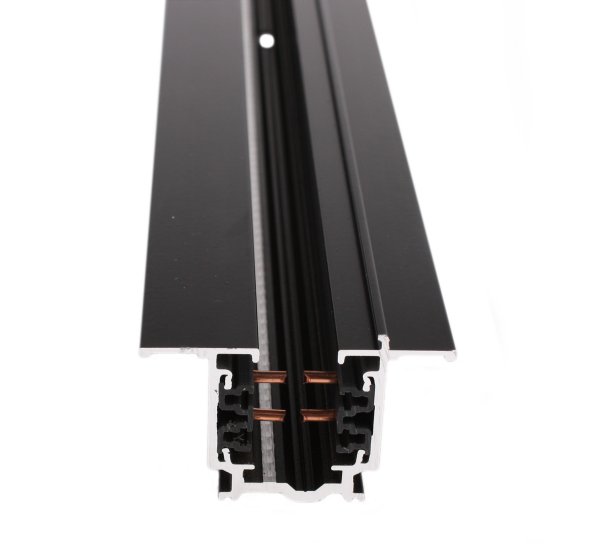 Nordic Global XTSF 4400-2 3f spanningsrail inbouw 4m zwart