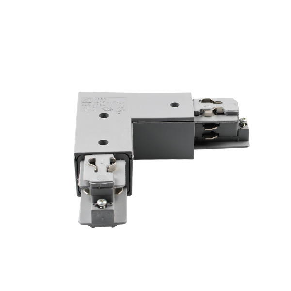 Ivela 7655-10-W20 3f vierkant hoekstuk aarde binnen grijs