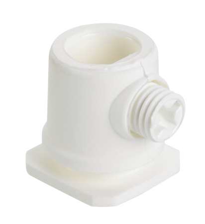 Nordic Global GB510-3 inzetplaatje met trekontlasting wit alleen geschikt voor 1f railadaptor GB66