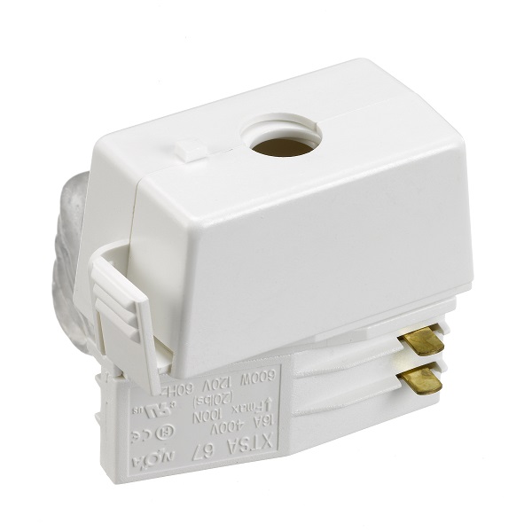 Nordic Global XTSA 67-3 3f railadaptor om 3f+N 400V aftakking te maken wit