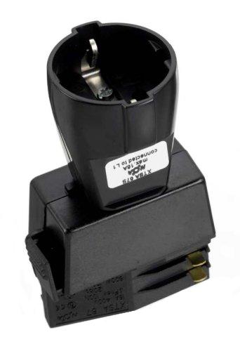 Nordic Global XTSA 67S-2 3f wcd 230V + railadaptor zwart