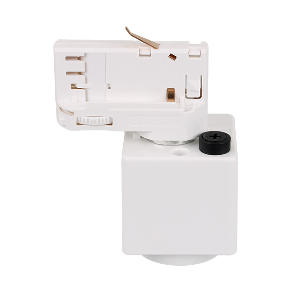 Firstlight wcd 2p+aarde wit max. 1300W met 6,3A T (traag) zekering voor 3f spanningsrail