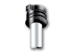 Eutrac 99-085-3 inzetnippel voor 3f spanningsrail adapter M13x1 inwendig zilver