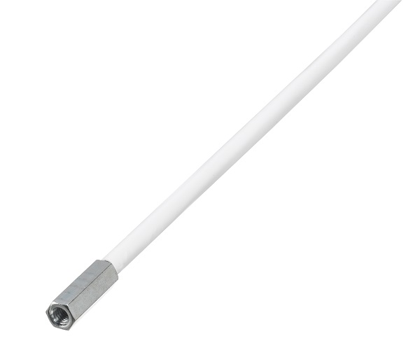 Nordic Global SPR61-3 pendelbuis verlengset M6 inkortbaar 1000mm wit