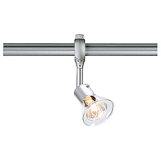 SLV 184634 Anila GU10 ES50 50W armatuur voor Easytec II helder glas zilvergrijs