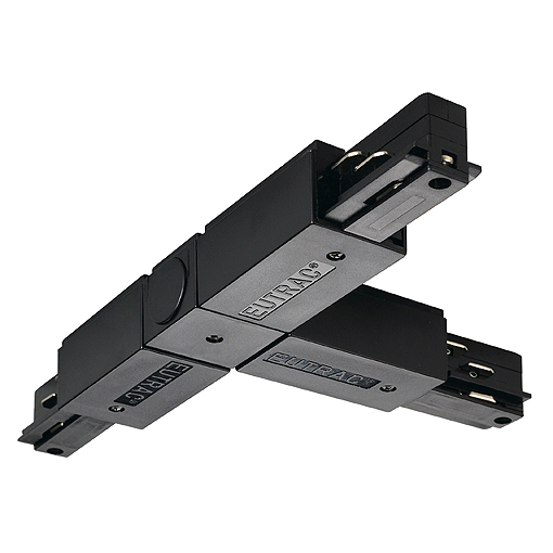 Eutrac 555 1 1213 1 T-stuk 3f opbouw aarde binnen, links wit (oude kleur)
