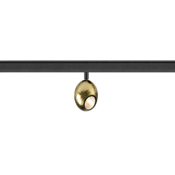 SLV 1010330 Dysko 48V LED spot voor SLV 48V Track rail 5,6W 927 2700K zwart 36° Dali dimbaar