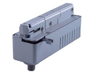 1f railtrafo 50W + jackcontact zilvergrijs
