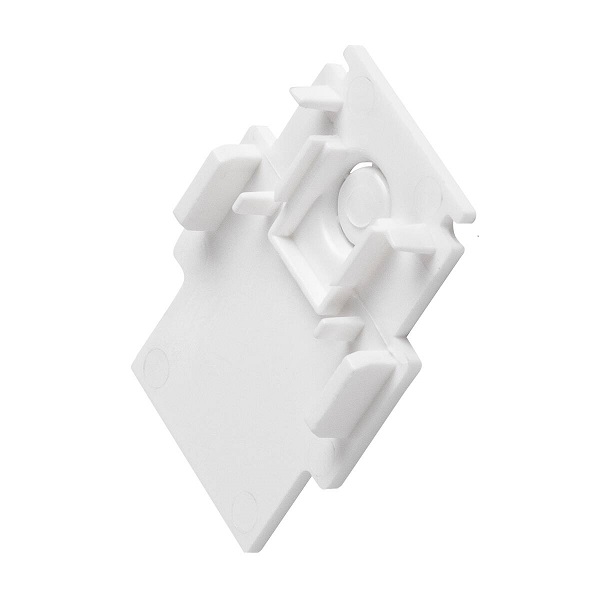 SLV 1006598 48V Track eindkap inbouwrail wit