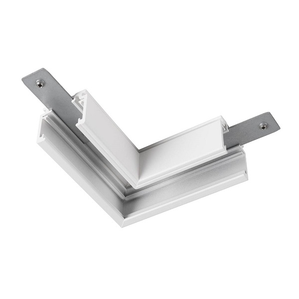 SLV 1006578 48V Track hoekstuk mechanisch opbouw standaard rechts wit