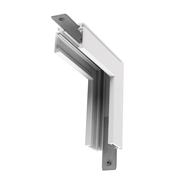 SLV 1006580 48V Track hoekstuk mechanisch opbouw standaard stereo wit