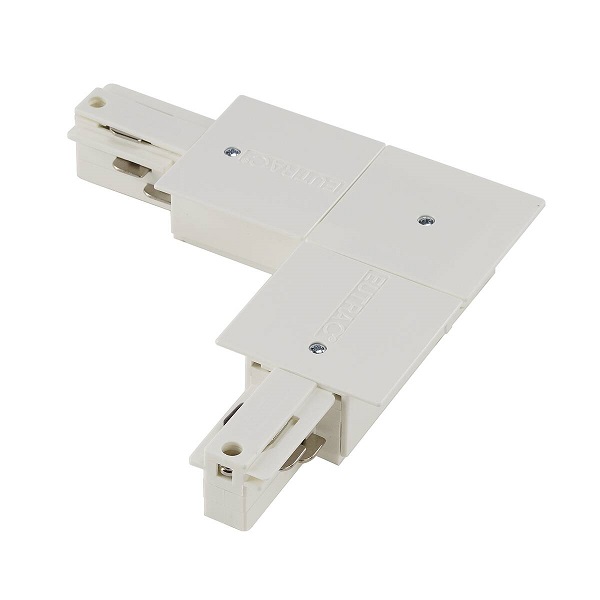SLV 1001537 Eutrac 3f rail inbouw hoekstuk binnen wit