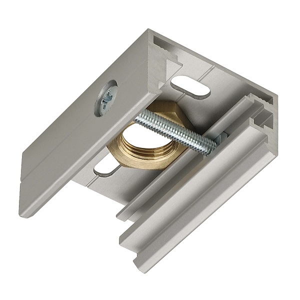 SLV 145734 Eutrac pendelclip M13x1 3f spanningsrail zilvergrijs