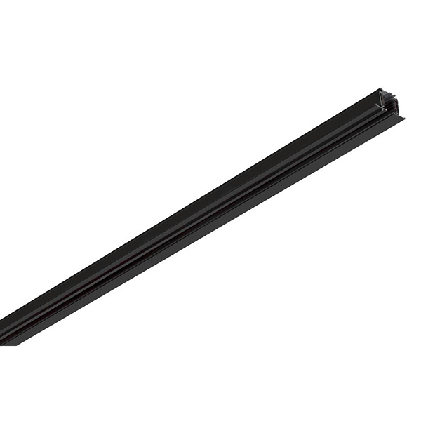 SLV 1006515 S-Track 3f inbouwrail 3m DALI zwart