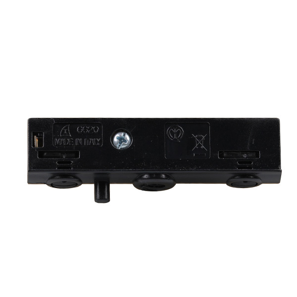 Ivela 12V railadaptor M8x1 schroefdraad inwendig zwart
