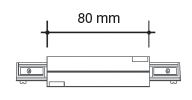 Ivela 12V middenvoeding zwart