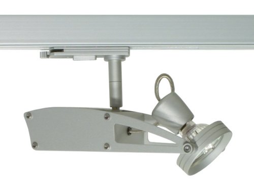 Frame One MR16 50W 3f universele railadapaptor en elektronische trafo zilvergrijs