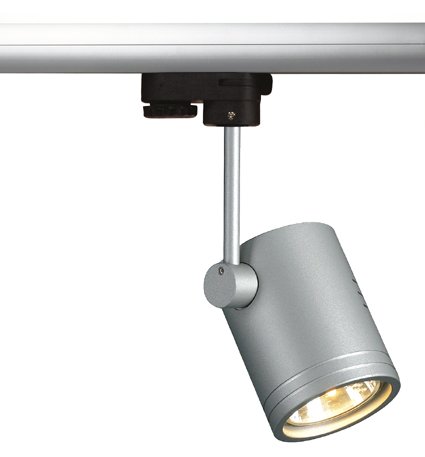 SLV 152242 Bima I GU10 ES50 50W 3 fase rail armatuur zilvergrijs