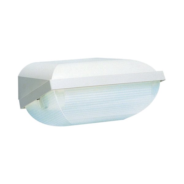 Philips FWC 110 K beveiligingsarmatuur wit met PL-S 9W 827 4 pins lamp