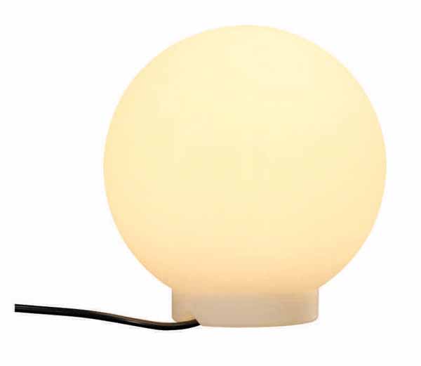 SLV 227219 Rotoball floor 25 E27 buiten pendelarmatuur wit