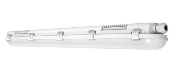 Ledvance Damp Proof  26W 1500mm 4000K kleur 840  IP65 polycarbonaat kap en RVS dekselklemmen