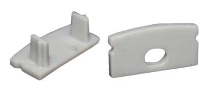 Tronix 127-232 eindkapset voor profiel 17,1x8mm
