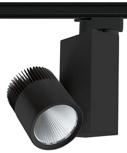 Tronix Track 3f railspot 40W Sharp LED module kleur 840 LED 38° zwart