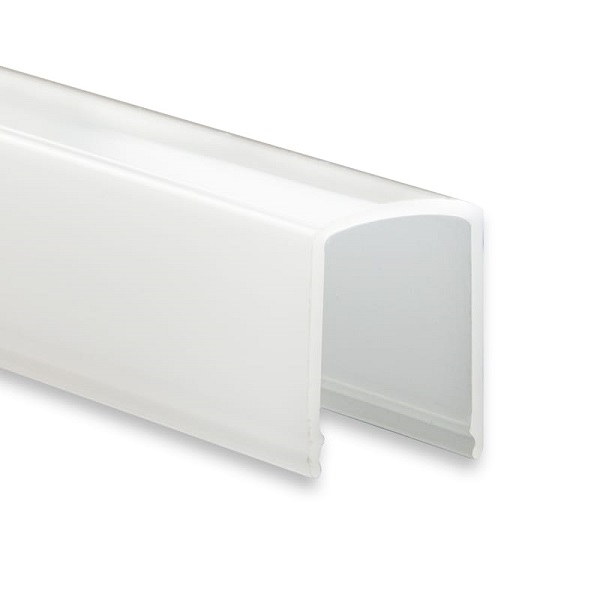 Tronix 8600006 C4 opaal matte afscherming voor PO15, PL5, PL6 profiel /2m