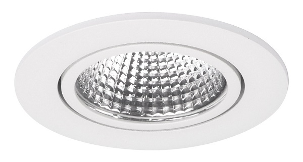 Smooth LED spot rond kantelbaar 8,4W kleur 927 2700K 38° aluminium