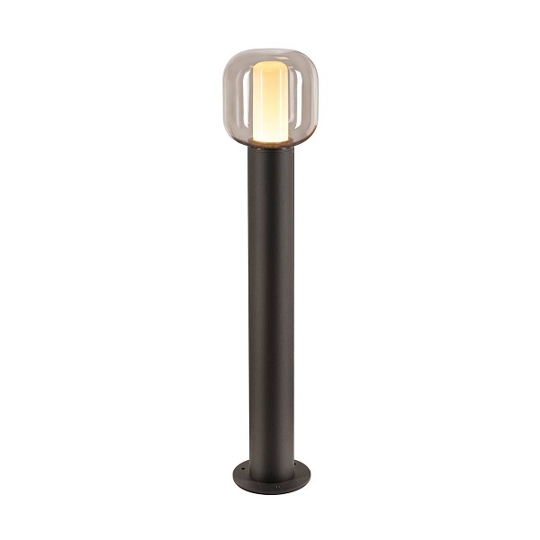 SLV 1004680 Ovalisk 75 LED bolderarmatuur 9W 3000K+4000K kleur 830+840 instelbaar bij installatie met schakelaar antraciet