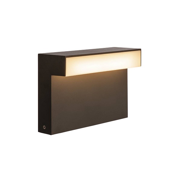 SLV 1003536 L-Line Out 30 Pole LED bolderarmatuur 11,5W 3000K+4000K kleur 830+840 instelbaar bij installatie met schakelaar antraciet