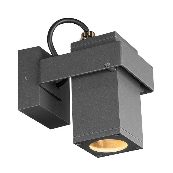 SLV 1004653 Theo Bracket LED opbouwarmatuur GU10 7W max. antraciet