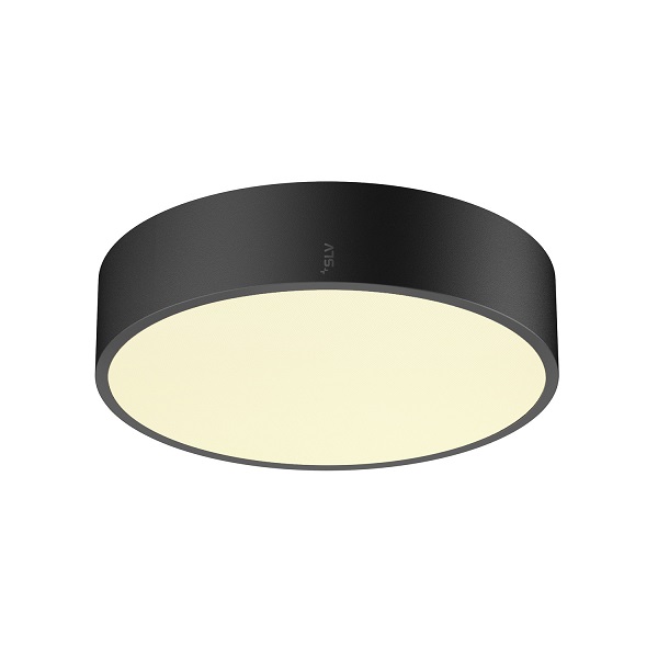 SLV 1007284 Medo Pro 30 LED plafond opbouwarmatuur 10W 930 940 3000K 4000K Dali dimbaar prismatische cover zwart