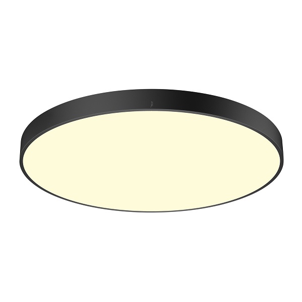 SLV 1007310 Medo Pro 90 LED plafond opbouwarmatuur 74W 930 940 3000K 4000K Dali dimbaar opalen cover zwart