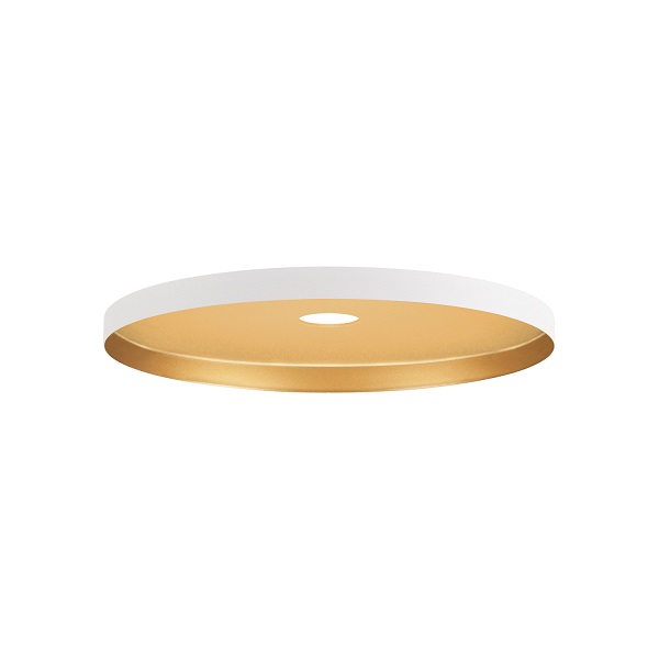 SLV 1007546 Lalu Plate 22 lampenkap wit/goud