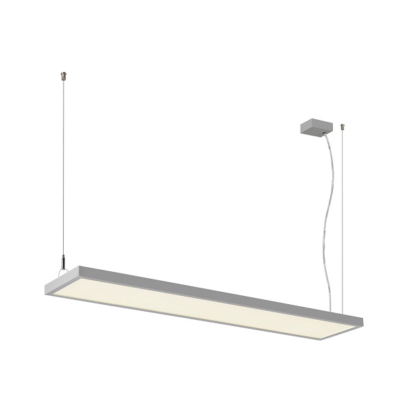 SLV 1007470 Worklight Pro 120 LED pendelarmatuur 50W 840 4000K Dali dimbaar grijs