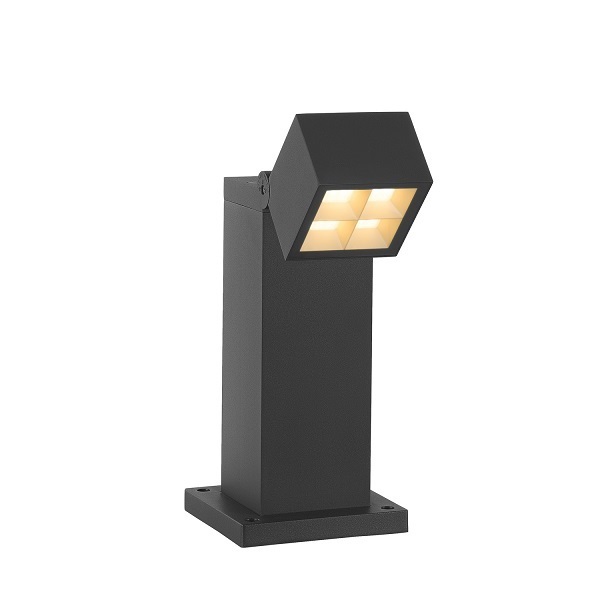 SLV 1007460 S-Cube 35 LED bolderarmatuur 15W 827 830 2700K 3000K dimbaar IP65 antraciet