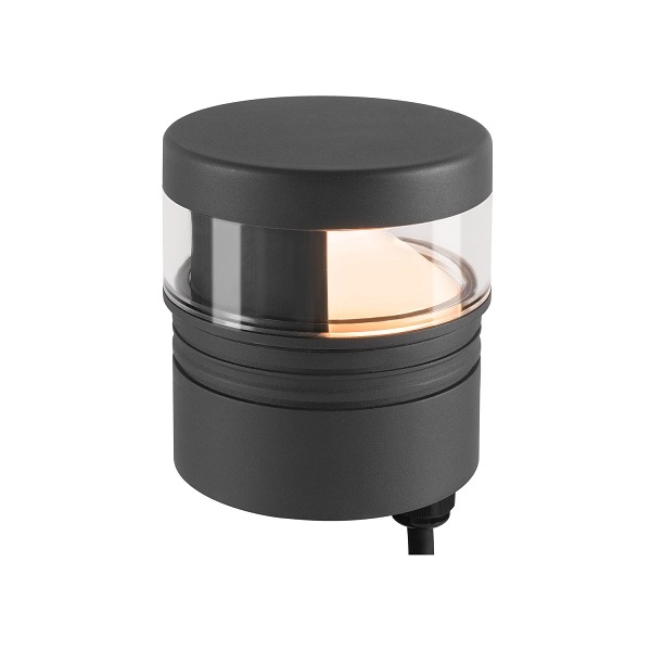 SLV 1007235 M-Pol S LED bolderarmatuur 180° 10W 827 2700K Dali dimbaar IP65 antraciet