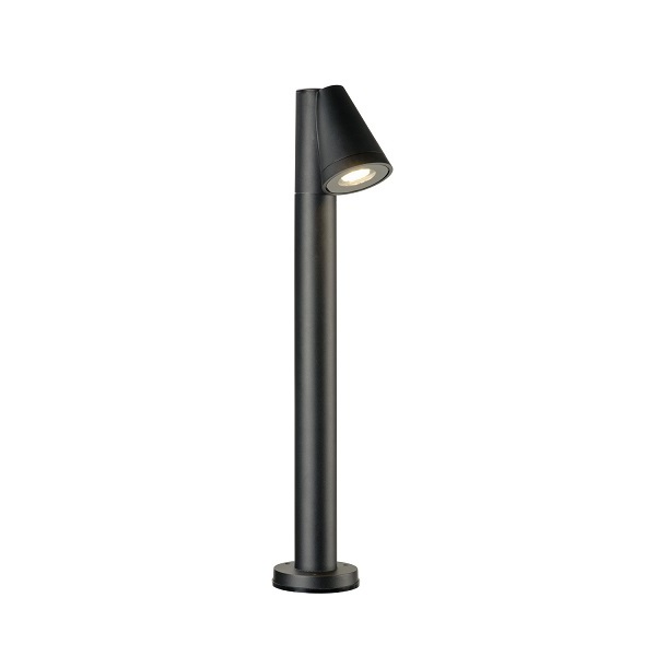 SLV 1008016 T-Tube 70 Pole Single LED bolderarmatuur 1xGU10 51mm 10W zwart