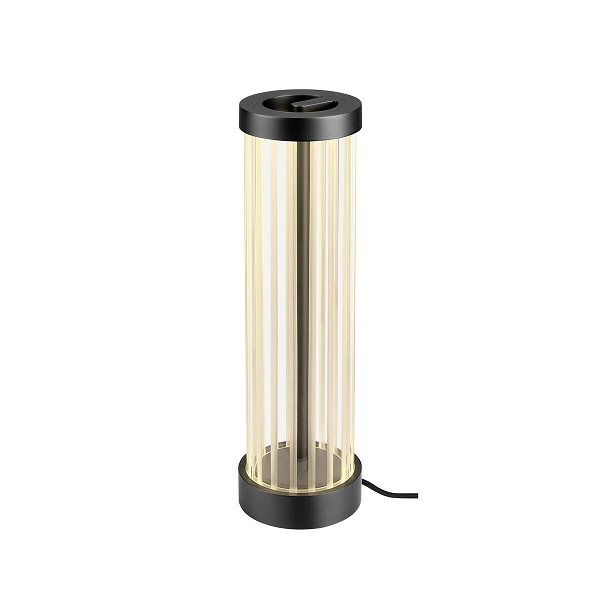 SLV 1008038 Quimera TL LED tafellamp 4W 927+930 2700K+3000K zwart 360° niet dimbaar
