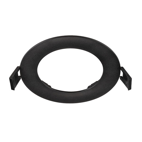 SLVtec 1007477 Downlight V 100 vlakke afdekking zwart
