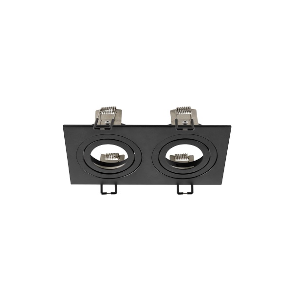 SLV 1008007 New Tria 155 DL Double Square LED frame vast zwart