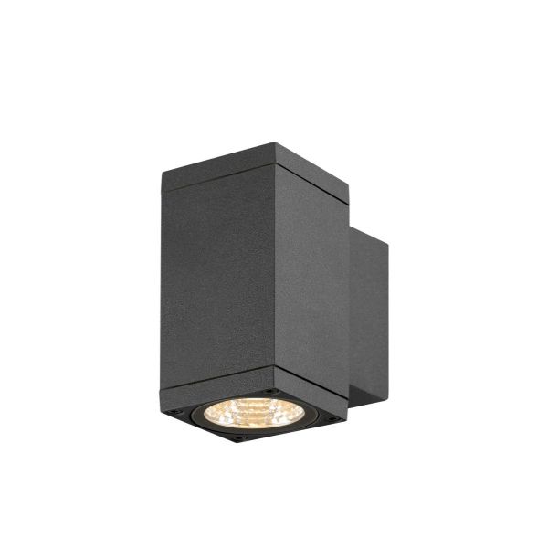 SLV 1010183 Theo Pro S WL up/down P2 12W 827 2700K antraciet 24° Dali dimbaar