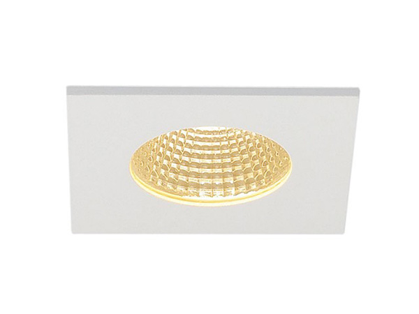 SLV 114431 Patta-F Square LED 3000K plafond inbouwarmatuur wit mat