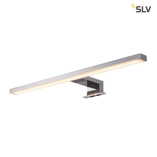 SLV 1000780 Dorisa 50 LED wand opbouwarmatuur 6,6W 4000K kleur 840 niet dimbaar IP44 chroom
