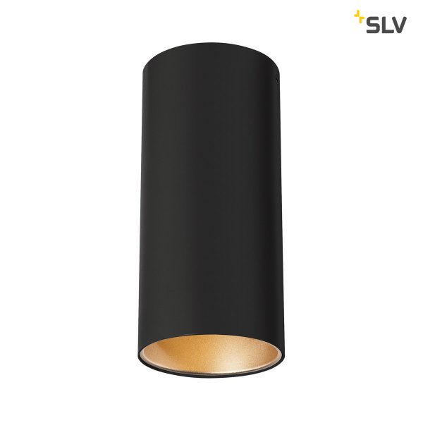 SLV 1000807 Anela LED Ceiling zwart 3000K