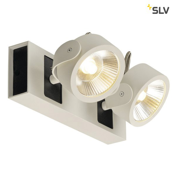SLV 1000130 Kalu LED 2 34W 3000K 60° zwart/wit