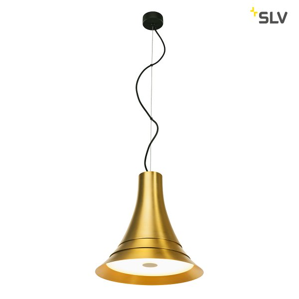 SLV Bato 35 LED pendelarmatuur 21W met stofkabel dimbaar