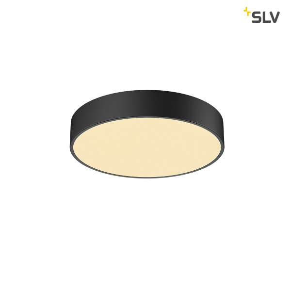 SLV 1001895 Medo 40 Ambient 30W LED 3000K+4000K kleur 830+840 instelbaar met schakelaar bij installatie Dali dimbaar zwart